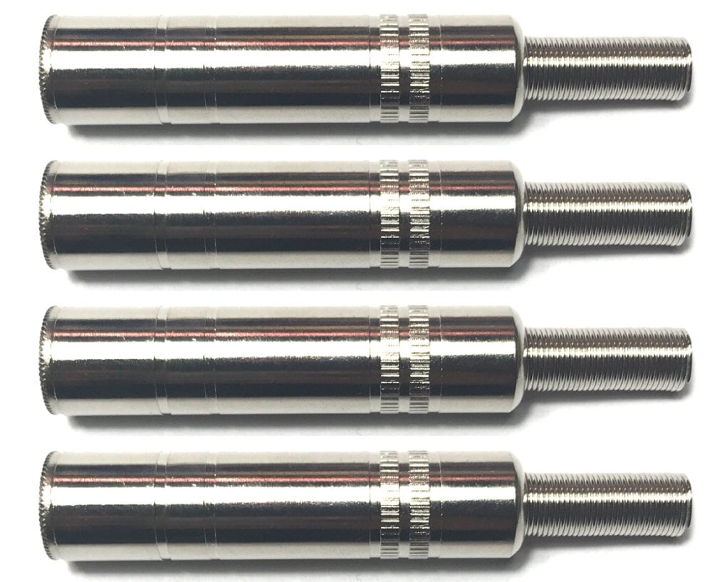 سيس Cess 1 Ts Female Jack -1 4 Cable Connector For Microphone And Guitar - 6 Mono Socket ts