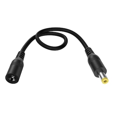 Basicvolt DC 5.5 2.1mm Reverse Polarity Converter Cable Plug Universal AC Adapters and Keyboard Guitar Effect Pedal