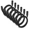 Moukey XLR Cables 10ft XLR 10 Feet Microphone Male to Female Mic Cables Cord, Black 6-Pack