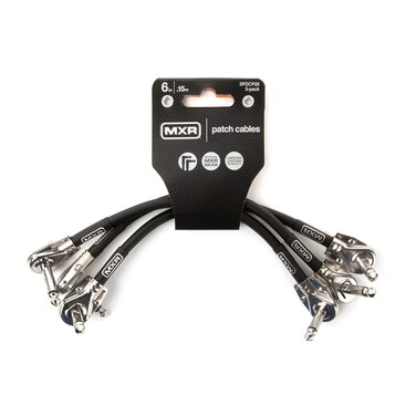 MXR Patch Cable 6 in 15 cm - 3 Pack (3PDCP06)