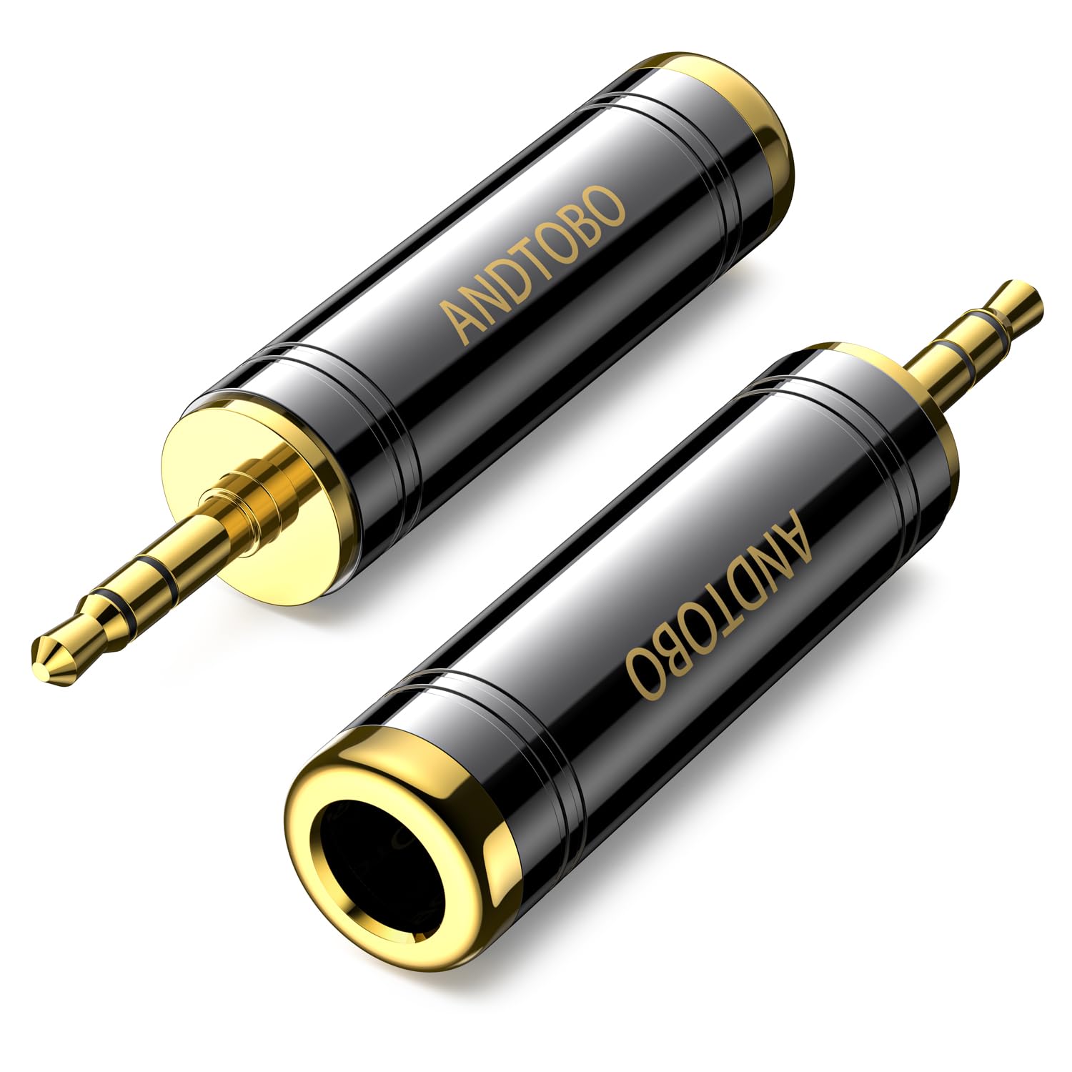 أند توبو Andtobo 1 4 To 3 Stereo Headphone Adapter