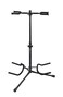Gator Frameworks Adjustable Double Stand Holds Two Electric or Acoustic Guitars (GFW-GTR-2000)