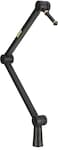 Shure by Gator Deluxe Articulating Desktop Podcasting Mic Boom Arm with Cable Management Channel; (SH-BROADCAST1)
