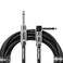 Cableworks By Gator Cases Backline Series Standard 5 Foot Straight to Right Angle Instrument Cable; (GCWB-INS-05RA)
