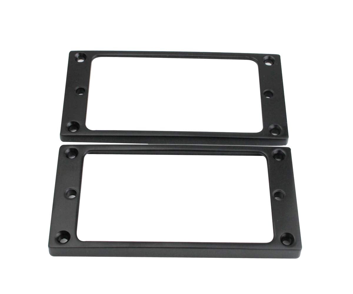 guyker Guyker Flat Metal Humbucker Pickup Mounting Ring Set