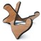 LALAOKS Guitar Stand Wooden Guitar Stand Portable Folding Instrument Holder for Acoustic Classic Electric Bass Guitar (Sapele)