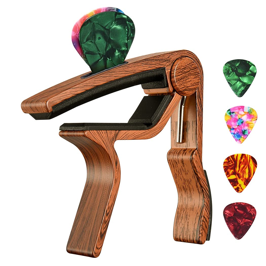 Sound Harbor Sound Harbor Guitar Capo With Pick Holder
