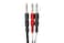 Hosa STP-204 Insert Cable 1/4 Inches TRS to Dual 1/4 Inches TS - 12 Feet
