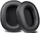 SOULWIT Earpads Replacement for Audio Technica ATH M50X M50XBT M50RD M40X M30X M20X MSR7 SX1 Monitor Headphones, Ear Pads Cushions with Softer Protein Leather, High-Density Foam - M50X PL Black