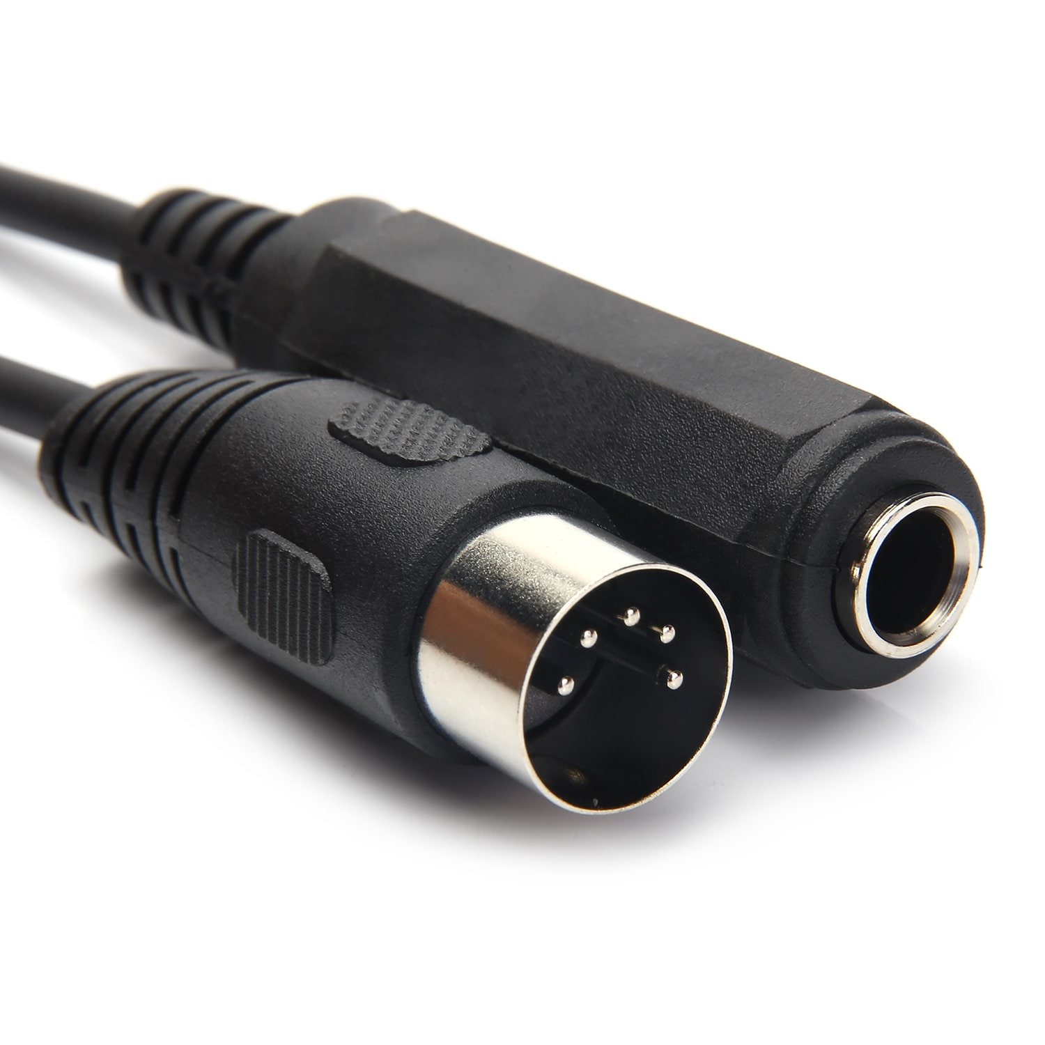 سي يير Siyear 6 Female 1 4 Trs To Din 5 Pin Midi Cable Adapter 6.35 MM