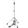 Kuyal Foldable Portable Hi-Hat Stand,Pedal Control Style Drum Hi-Hat Cymbal Stand with Pedal Silver &amp; Black (Hi-Hat Stand)