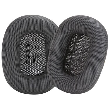 Earrock Ear Cushions for AirPods Max Headphones Earpads Replacement Ear Pad Covers Earmuffs with Protein Leather, Memory Foam and Magnet Black