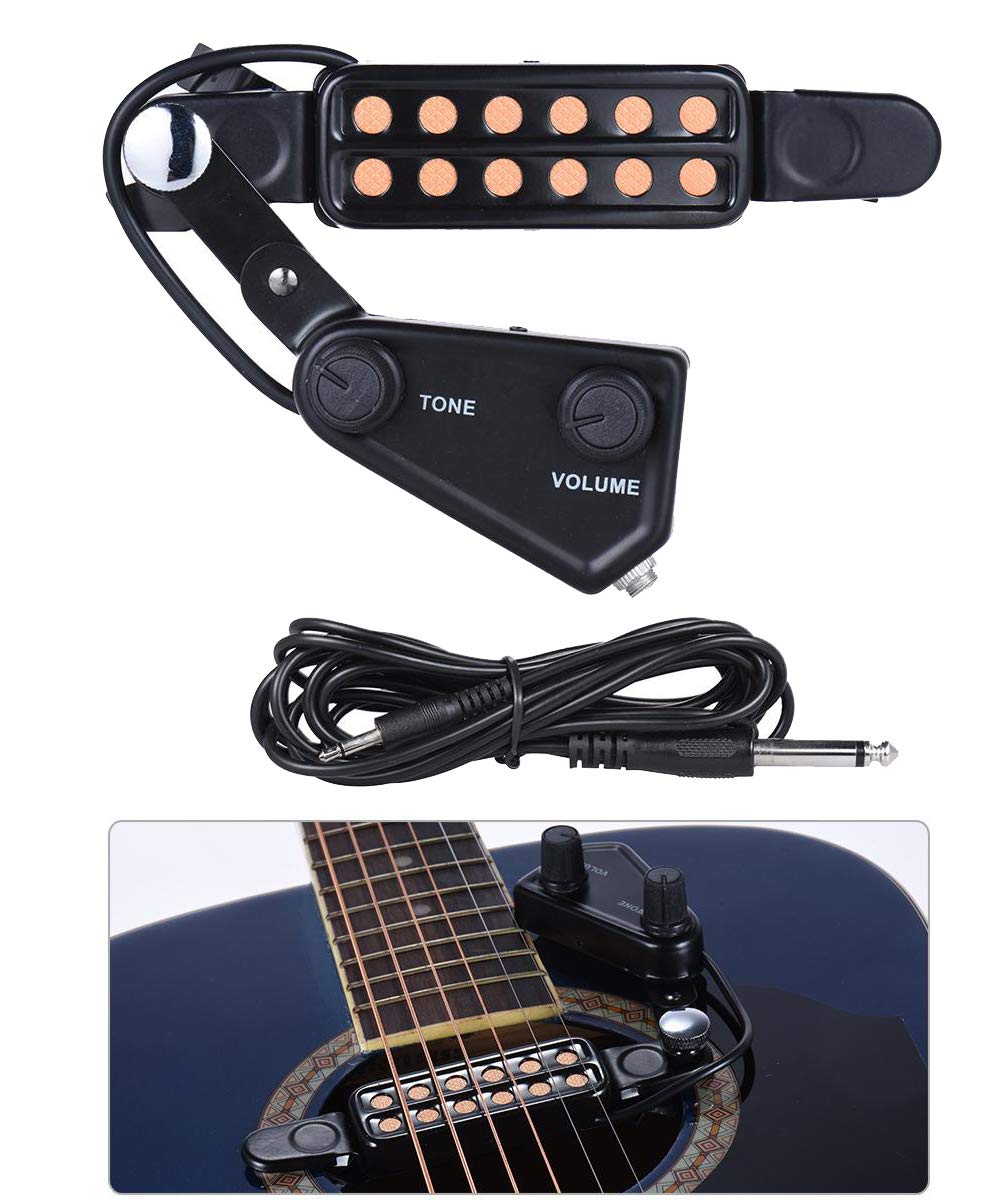 Traderplus Traderplus Soundhole Guitar Pickup magnetic