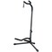 GLEAM Guitar Stand - Adjustable Fit Electric, Classical Guitars and Bass, Accessories, Folding Type Black (CG-4)
