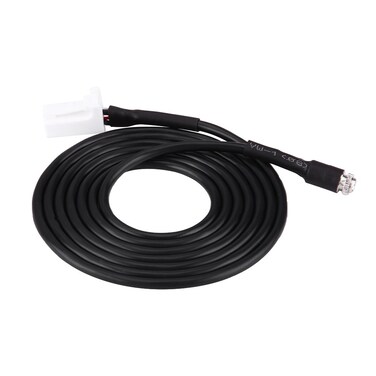 Qiilu AUX Cable for Suzuki, Car Audio AUX Auxiliary Adapter Cable 8 Pin Plug for Suzuki HRV Swift Jimny