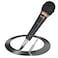 HOTEC Premium Vocal Dynamic Handheld Microphone with 19ft Detachable XLR Cable and ON/Off Switch (Metal Black) (H-W07)