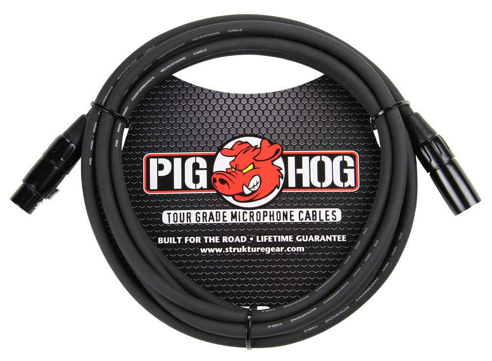 Pig Hog Pig Hog PHM10 Tour Grade Mic Cable Xlr 10ft 2-pack xlr