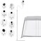 EYSAFT Baby Monitor Floor Stand Holder Mount Compactible for Nanit Pro &amp; Flex Stand,Infant Optics DXR-8 Pro,VTech VM819/RM7764HD/5764,Momcozy,eufy E110,HelloBaby,nooie IPC100,Motorola VM75/VM50G/VM44