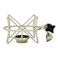 TLM 103 Shock Mount - Microphone Mount Compatible for Neumann TLM 103 M147 Condenser Mic by SUUNTOK,Silver