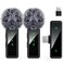 VEZQUA USB C Wireless Lavalier Microphone for Android, PC, Laptop, iPhone 15/16, USB Microphone with Noise Cancellation, Lapel Microphone Wireless for Video Recording, Vlog, YouTube, TikTok