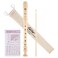 Eastar Soprano Recorder Instrument for Kids Beginner, Baroque Fingering C Key Recorder Instrument 3 Piece with Cleaning Kit, Thumb Rest, Cotton Bag, Fingering Chart, ERS-21BN, Natural, School-Approved