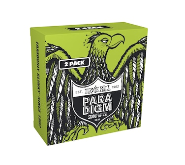Ernie Ball Regular Slinky Paradigm Electric Guitar Strings Amazon Exclusive 2 Pack 10-46 (P03621)
