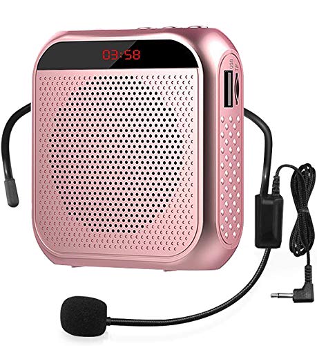دونو دون Dunudun Portable Voice Amplifier With Wired Microphone Headset wired