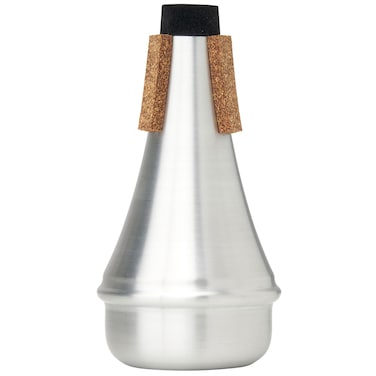 Protec Trumpet Straight Mute, Aluminum, Slim Profile (AM100), Silver