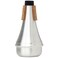 Protec Trumpet Straight Mute, Aluminum, Slim Profile (AM100), Silver