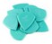 Dan's Guitar Store - Precision Pick - 10-Pack - Grippy Precision High-Visibility Plectrums for Professionals