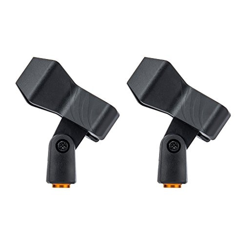 bearstar Bearstar 2-pack spring-loaded Microphone Clips less than 4.5 cm