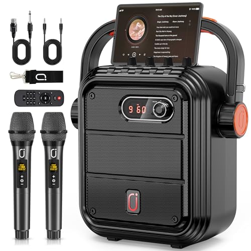 Jyx Jyx Karaoke Machine With 2 Wireless Microphones 5200mAh