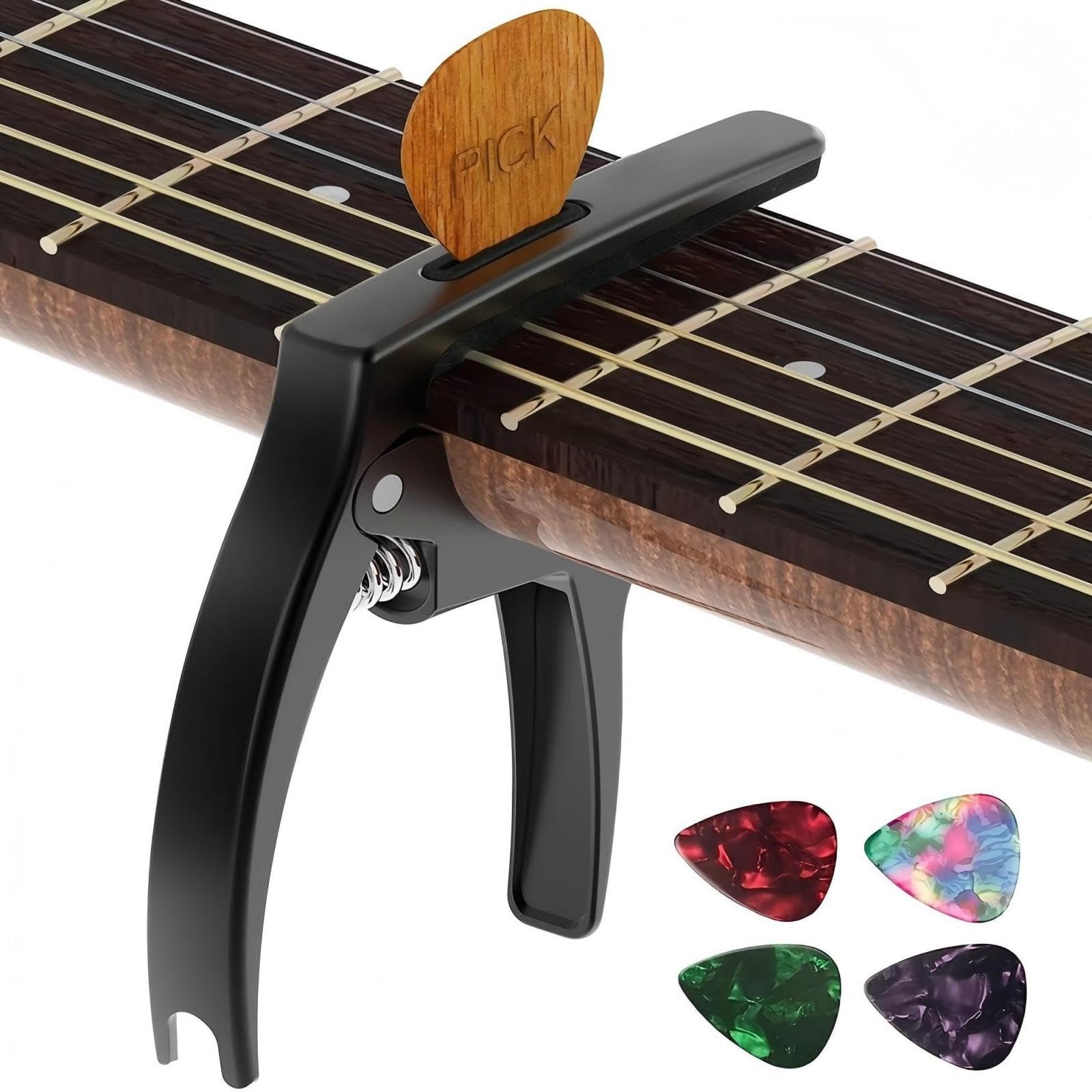 tanmus Tanmus Guitar Capo 3in1