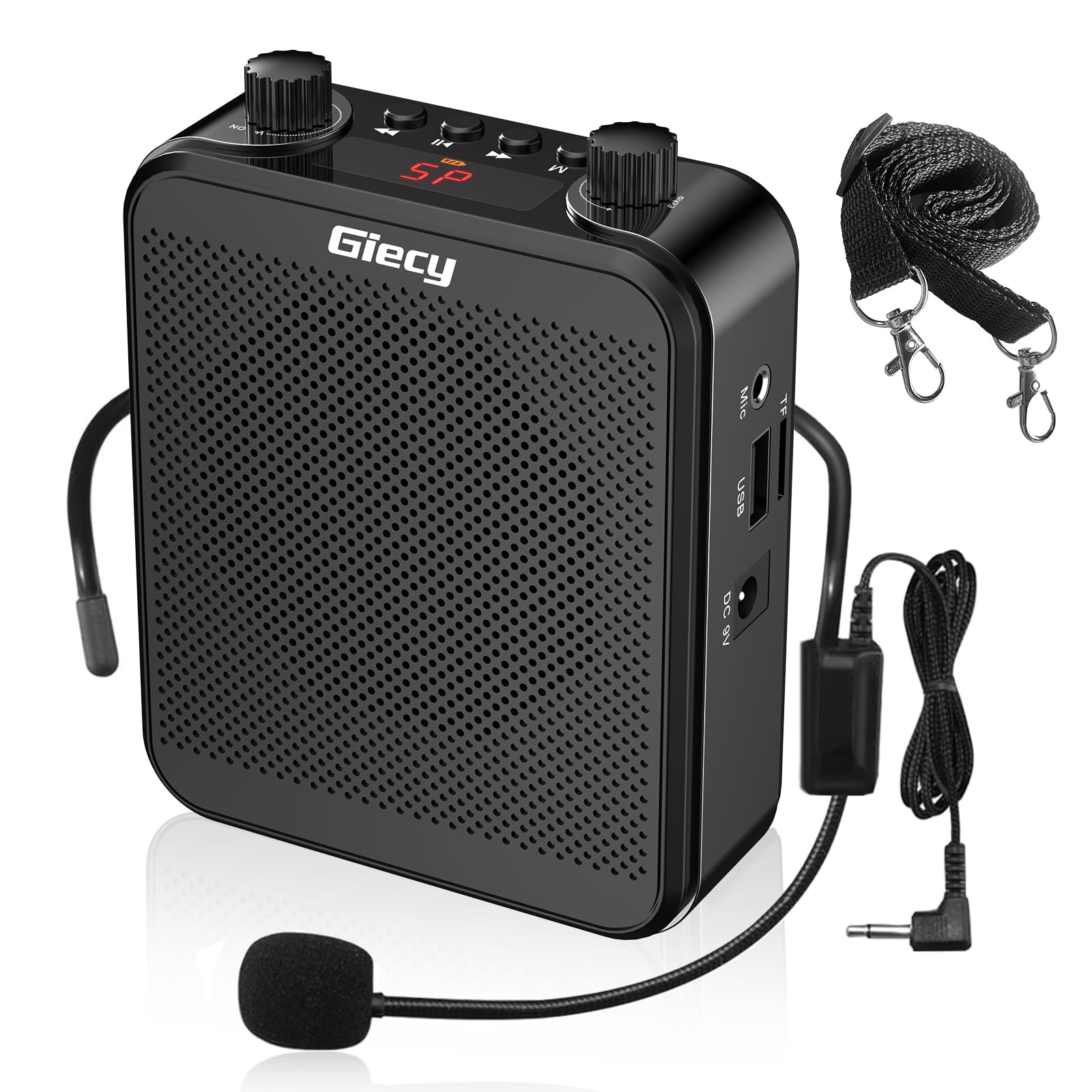 giecy Giecy Portable Voice Amplifier bluetooth