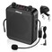 Giecy Portable Voice Amplifier, 30W 2800mAh Bluetooth Rechargeable Personal Voice Amplifier with Microphone Headset, Power Amplifier for Multiple Locations Classroom, Meetings and Outdoors