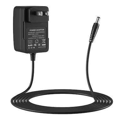 XXSZHY 12V 1.5A Power Supply Charger Adapter for Yamaha PA130 PA150, Power Cord for Yamaha PSR, YPG, YPT, DGX, DD Series Keyboard - Only Compatible for Listed Models (9.8Ft Long Cord)