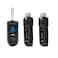 TAVOSOP Wireless Microphone Transmitter Receiver 2.4Ghz, XLR Microphone Wireless System, Rechargeable Wireless Mic Adapter for Audio Mixer, Dynamic Mic, Electric Guitar Bass (1 receive + 2transmit)