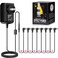 Guitar Effect Pedal Power Supply Adapter with 8 Way Daisy Chain Cables Fit for 9V DC 1A (1000mA)