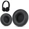 Krone Kalpasmos Beats Solo 3 Earpad Replacement, Beat Replacement Ear Pads for Beats Solo 2 &amp; Solo 3 Headphones, Beats Solo 2 Earpad Replacement with Premium Protein Leather Memory Foam - Black
