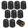 DAIERTEK 10pcs Black Davies 1900h Clone Guitar Effect Pedal knob 1/4 Shaft Set Screw for Amplifier amp boss Volume Control