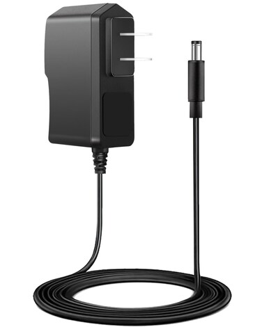 9V 1A AC/DC Power Supply Adapter for Casio Keyboard AD-5 AD-5MU AD-5MR WK-110 WK-200 LK-43 LK-100 LK-220 CTK-496 CTK-573 CTK-700 CTK-710 CTK-720 CTK-2100 Charger Cable Cord (8.2 feet)