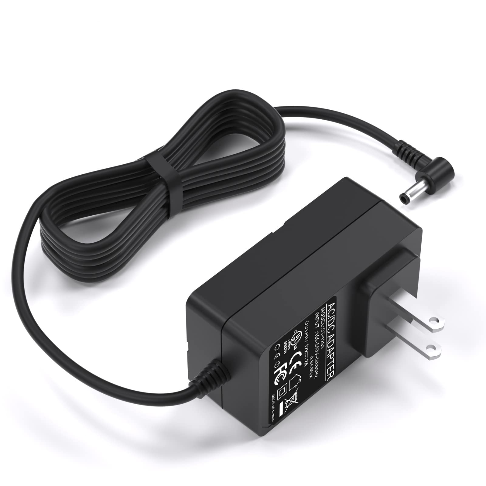 في إتش بي دبليو Vhbw 12v ad-a12150lw Power Cord For Casio Privia acpowersupply