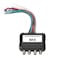 High to Low o Converter,Car Stereo Subwoofer 4 Channel High to Low o Converter with Power Amplifier Control Wire