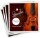 Top Race 4/4 &amp; 3/4 Violin Strings Replacement - Bronze Violin Strings Full Set (G-D-A-E) - Violin String w/Ball Ends - Long-Lasting Silver-Wound Steel Strings - Warm Tone, Flexible - For All Levels