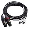 Fanmusic ZY Cable ZY-053 2XLR-F Plug HD600 HD650 HD660S Headphone Extension Cords Headphone Upgrade HiFi Cable