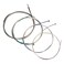 Imelod Cello strings Full Set (A-D-G-C) Universal Steel Core Nickel-Chromium Wound with Nickel-plated Ball End for 4/4 3/4 1/2 1/4 Cellos