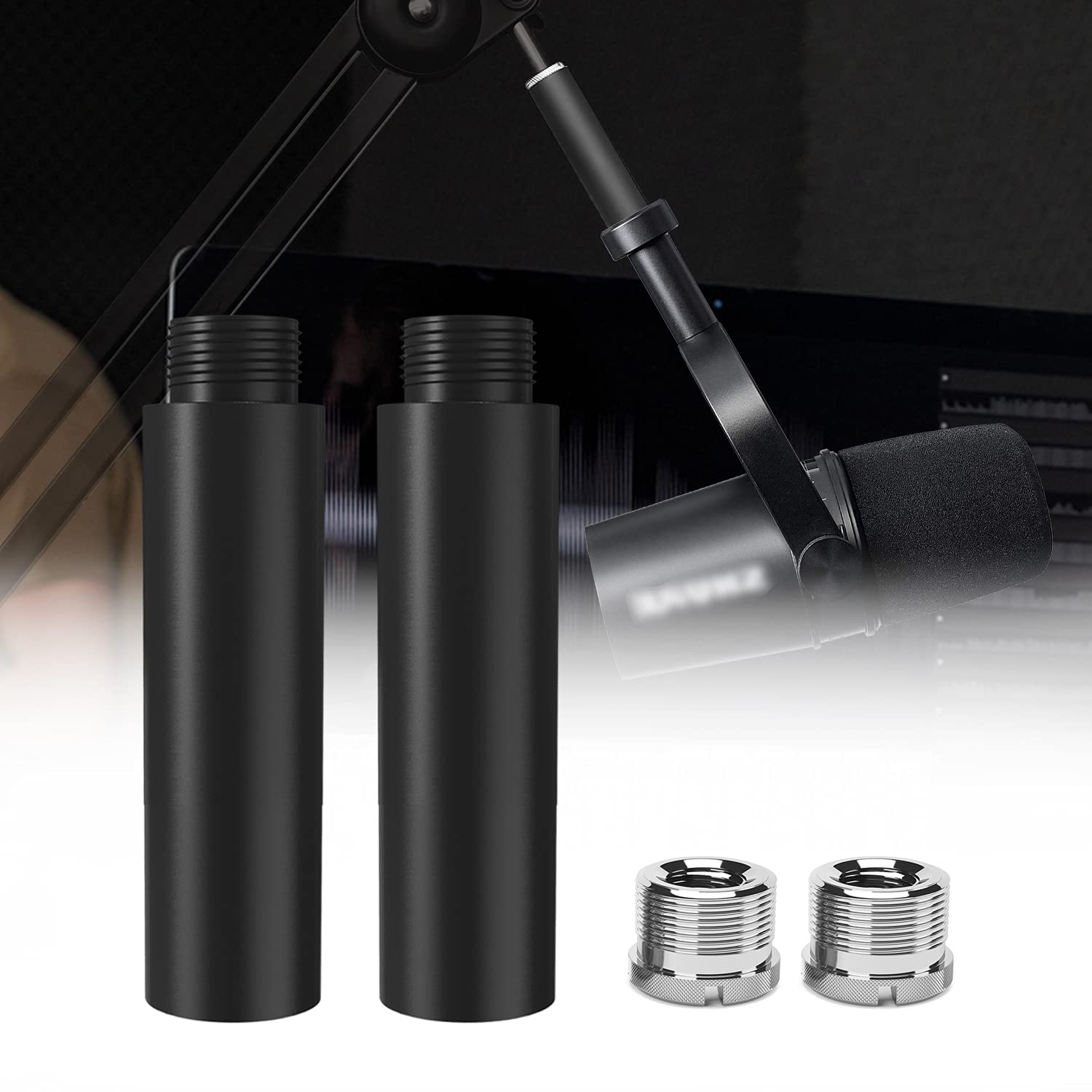 بوسين Boseen Mic Stand Extension Tube 5/8"