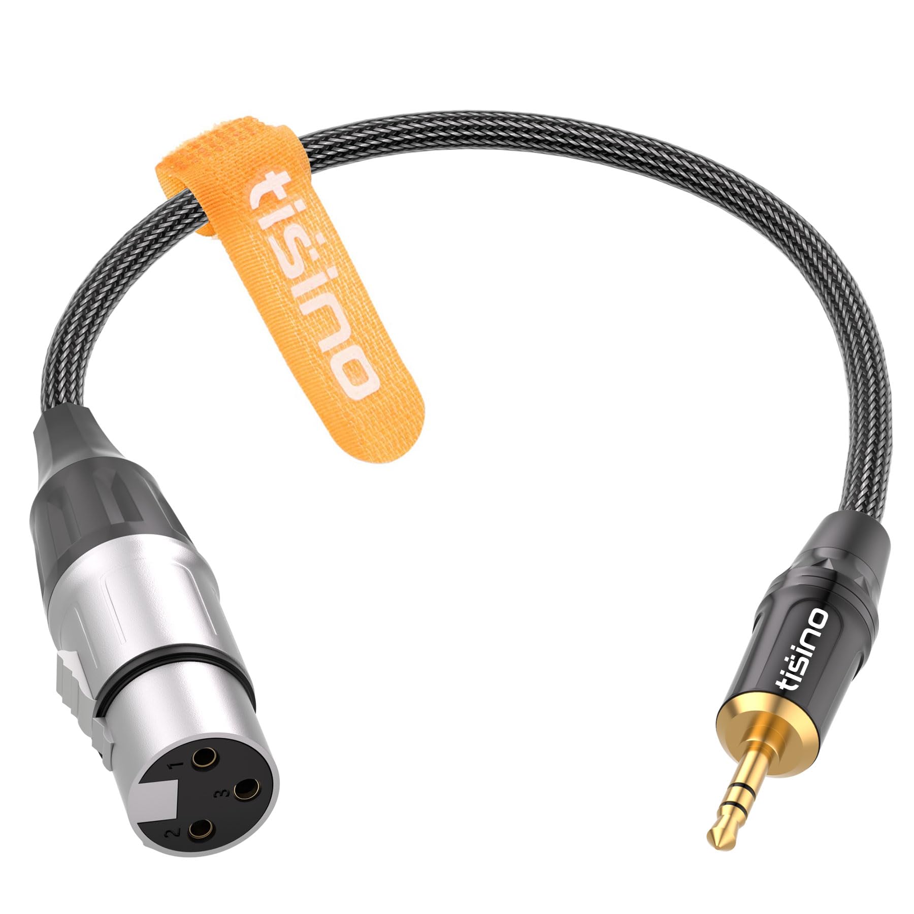 تيسينو Tisino Xlr To 3 Balanced Cable Adapter xlr 1 FT