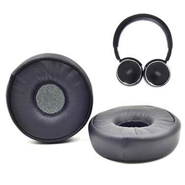 Defean N60NC BT Ear Pads Replacement Potein Leather and Soft Foam Ear Pads Compatible with AKG N60NC Wireless Bluetooth Headphone (Black N60NC BT)