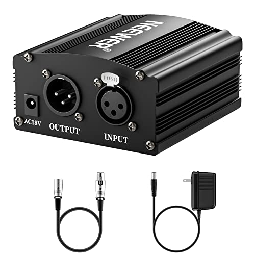 Neewer Neewer 1-channel 48v Phantom Power Supply With Adapter 48 V